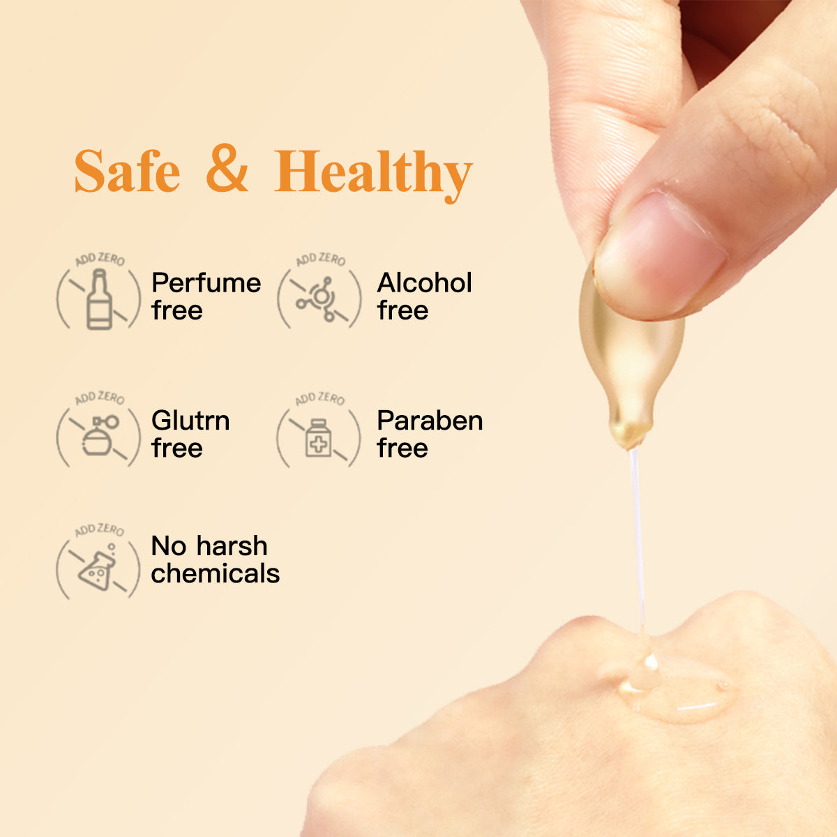 Suero de Vitamina C HKH para la Cara: 48 Cápsulas Suero Reparador de Arrugas Anti-Envejecimiento con Retinol - Aceite de Vitamina E y Niacinamida para Mujeres - Cuidado Profundo Diario de la Piel para Alisar, Hidratar y Iluminar Líneas Finas
