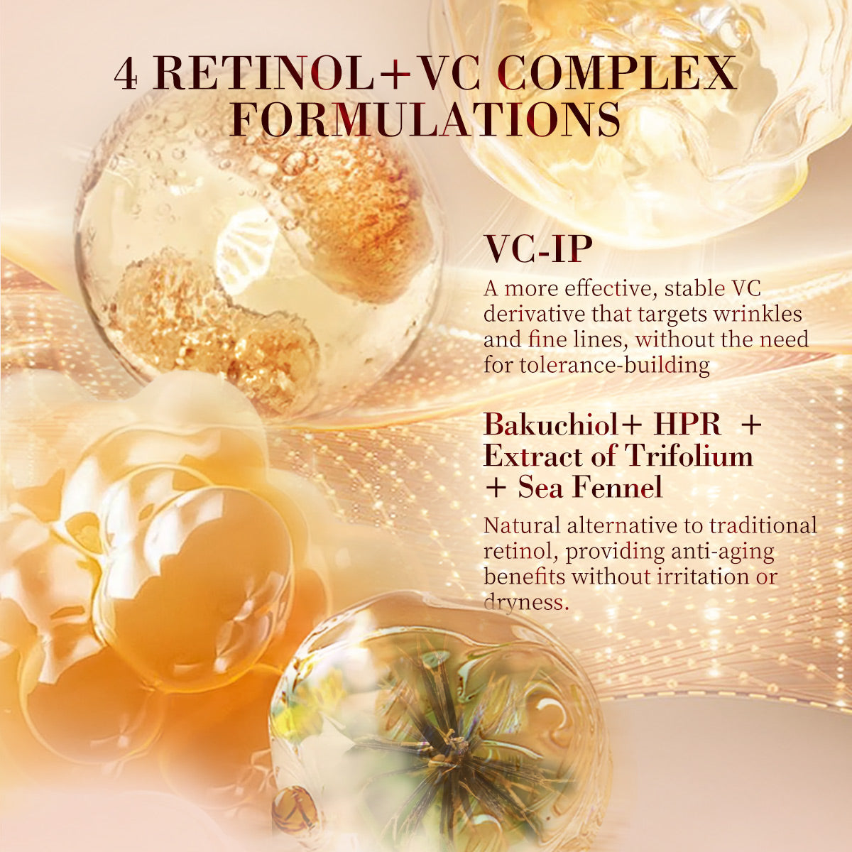 [Regalo prémium] Cápsulas de suero facial antiedad renovadoras rápidas HKH Plant Retinol (baja irritación) + Vitamina C TIME CAPSULE, mejoran la apariencia de manchas oscuras, tono y líneas finas, ideales para viajar