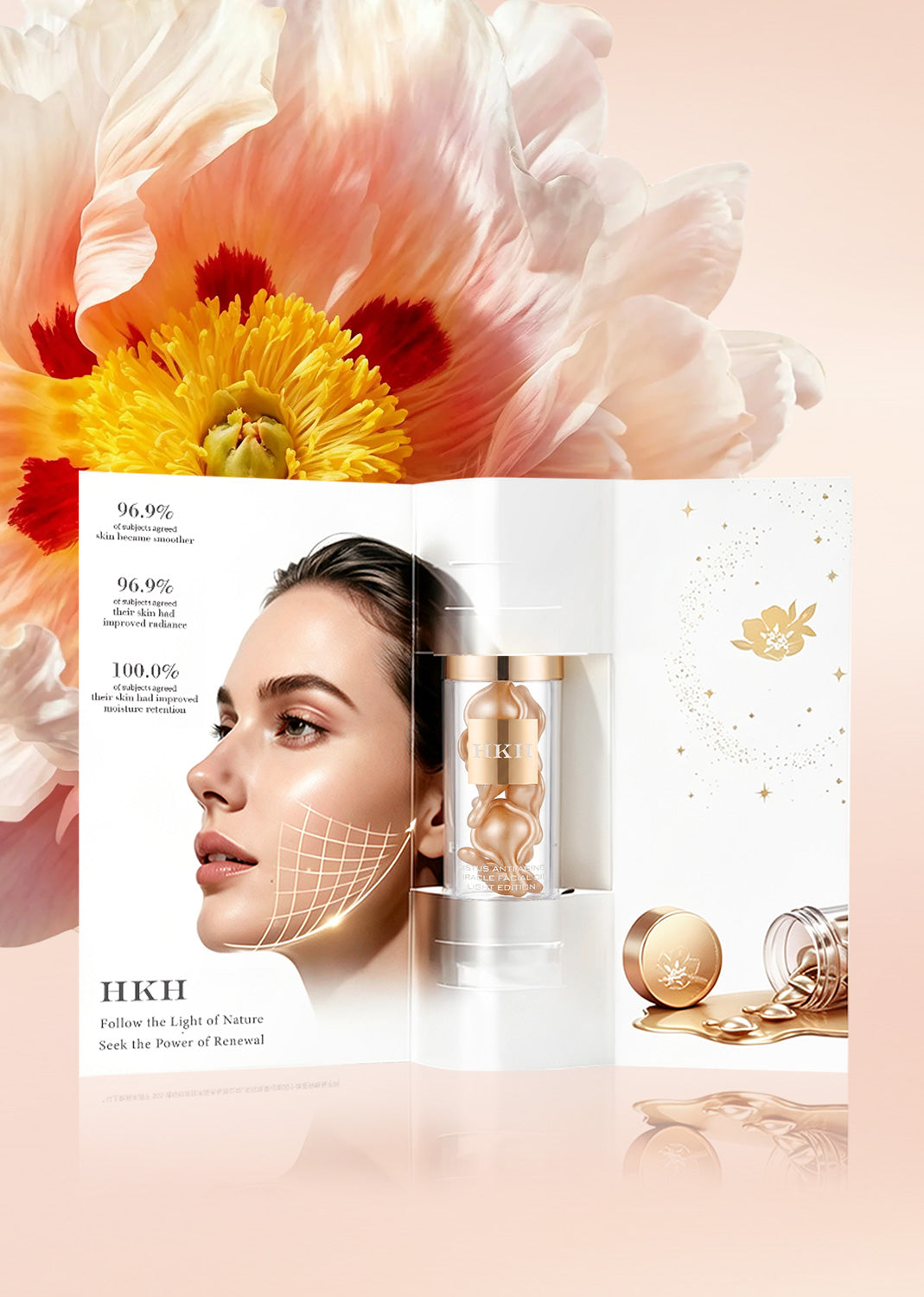 Cápsulas antiedad con retinol vegetal HKH (7 cápsulas)